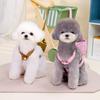 Pet Dog Clothing Traction Pet Chest Harness Supplies Spring and Summer New Bear Rabbit with Bag Chest Harness Rope