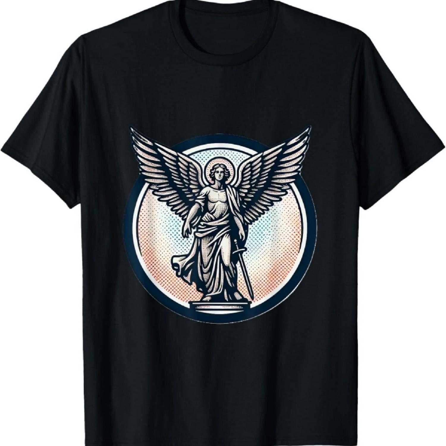 

Archangel Michael Costume Saint Michael T-Shirt XXXXXL різнокольоровий