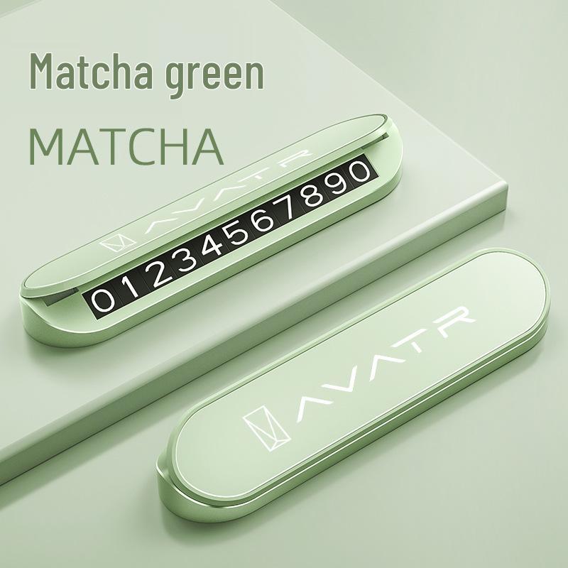 Avatar 11/12 Luminous Temporary Parking Number Plate