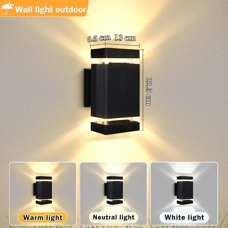 IP66 Waterproof Outdoor Wall Light Wall Lamp Exterior Wall Light Home Decoration Light E27 Replaceable Light Bulb Garden lights