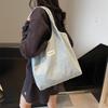Large Capacity Denim Bag Women's New Summer Versatile Shoulder Bag Casual Class Commuter Tote Bag
