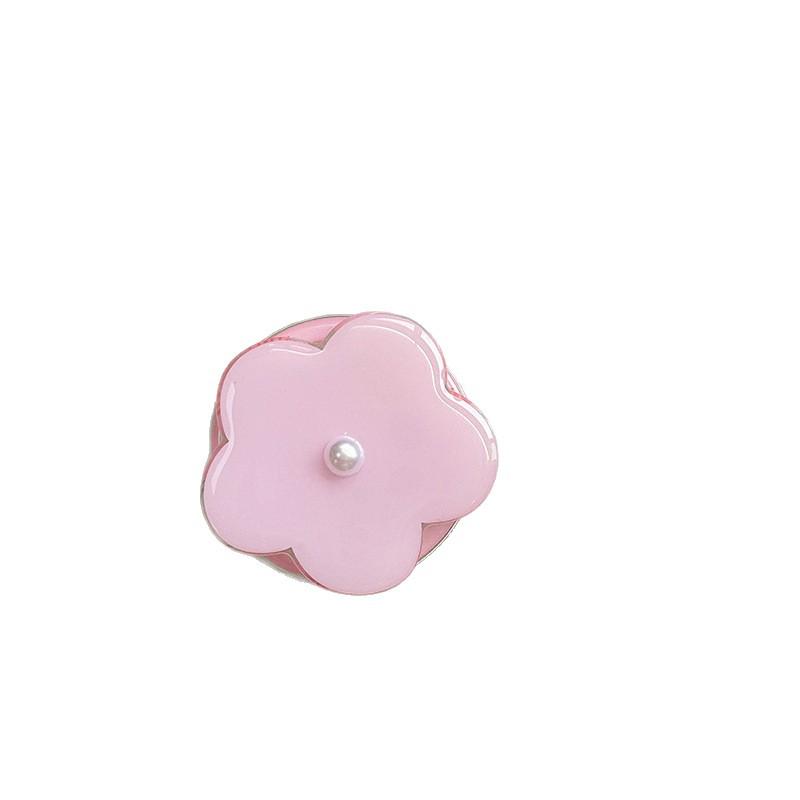 3D Pearl Flower MagSafe Retractable Magnetic Airbag Phone Stand with Detachable Suction Cup