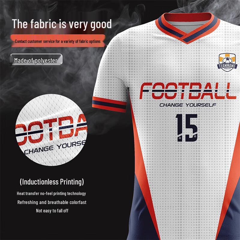 Unisex Short Sleeve Soccer Uniform Set