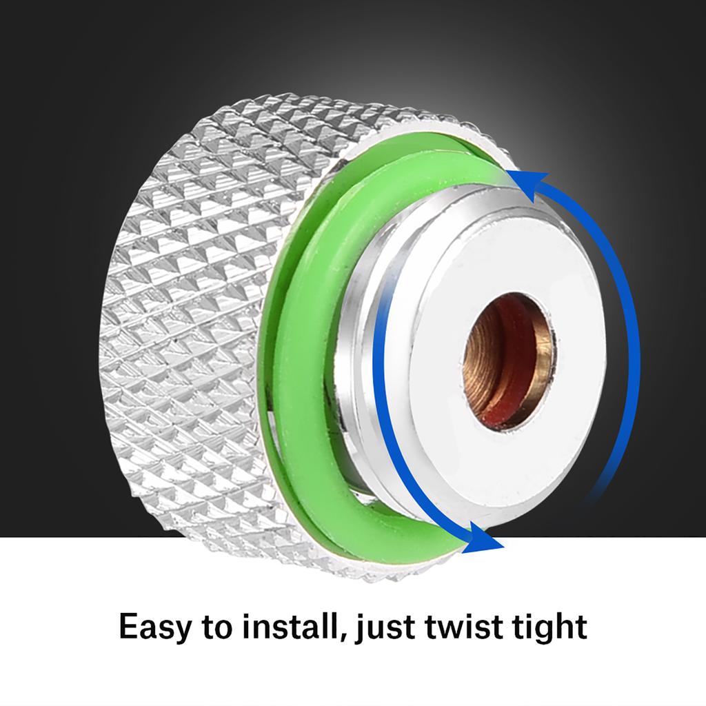 G1 4 Thread Vent Valve Auto Exhaust Connector Plug for Computer Water Cooling