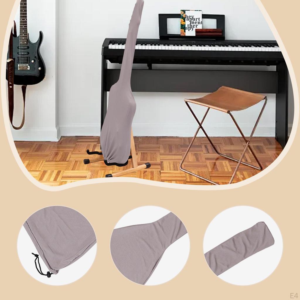 Guitar Dust Cover for Folk Classical Guitars Home Travel Multipurpose Wear Resistant