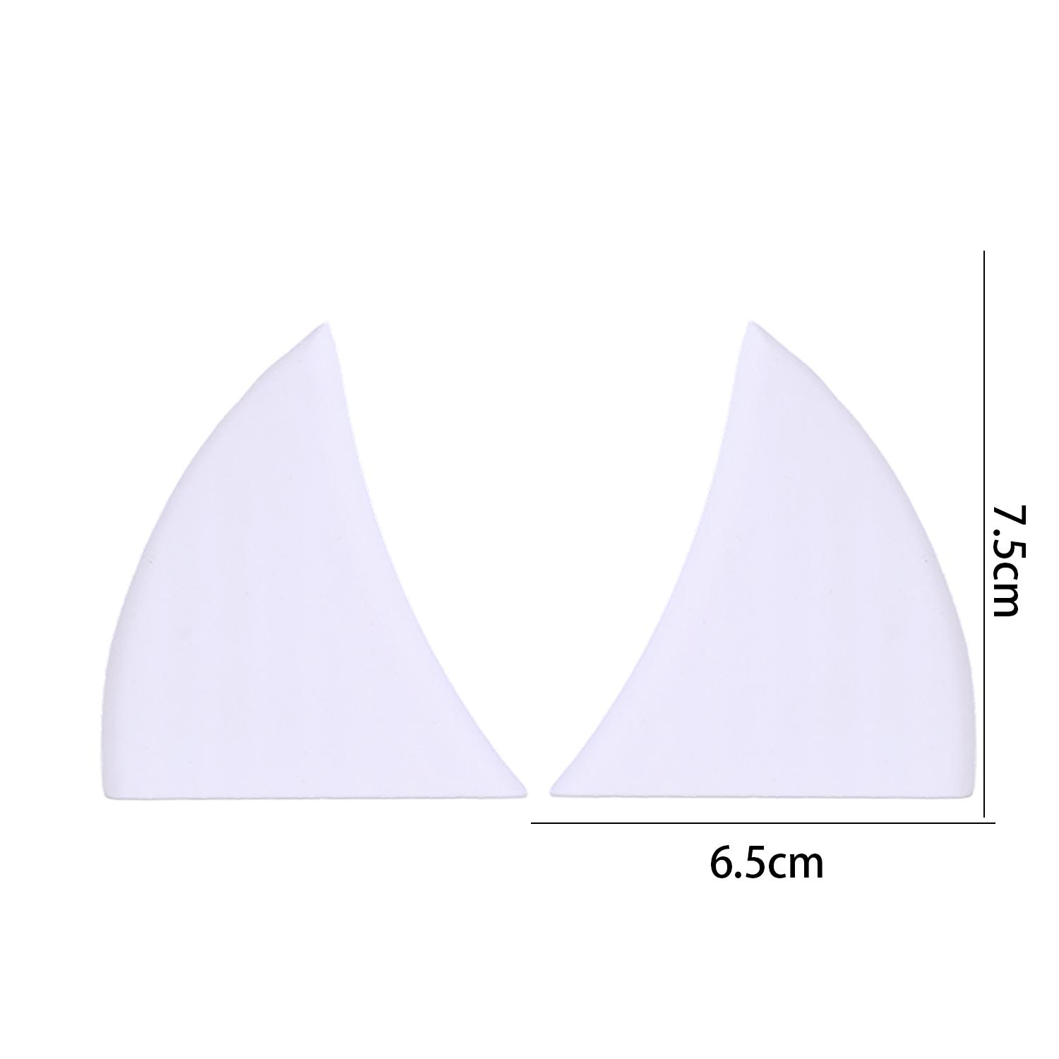 

3D Car Teeth Sticker Universal Bumper Decoration Mounted Decorative Rearview Mirror Car Sticker Halloween Gift 2pcs Black White