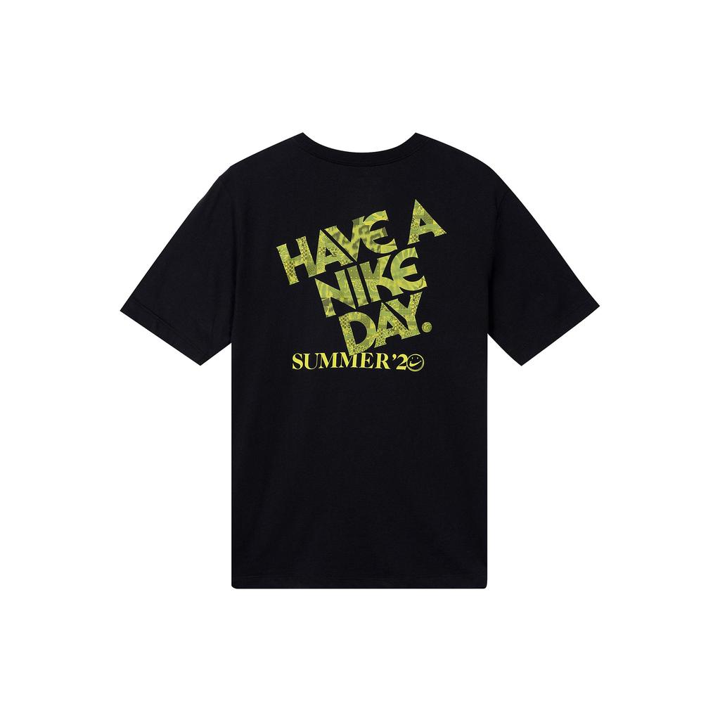 Nike T Shirts Men's Crew Neck Moderate Straight Fit CW4818-010