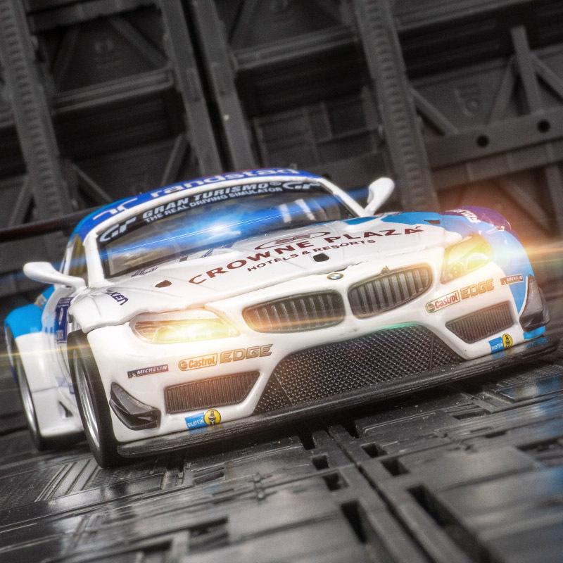 

Caipo Z4 GT3 Rally Car Model with Sound, Light & Double Doors - Toy for Kids