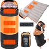Winter -5℃ USB Heated Sleeping Bag Wearable Adult Electric Thermal Warm 4 Season Outdoor Camping Hiking Traveling (NO Power bank