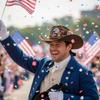 Fashionable Patriotic Embroidered Cowboy Hat Headwear Accessories For Holiday Gatherings And Outdoors adventure
