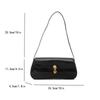 Women's vintage underarm bag hand-held small square bag