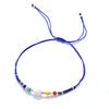 12Pcs/Pack  Bohemia String Bracelet For Women Girl Handmade Braided Shell Braslet Premium Weaven Seed Beads Braclet Beach Joias