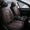 Universal 5 Seater PU Leather Car Seat Covers Complete Set, Anti-Slip Cushion Protector for Most Sedans, Christmas Gifts