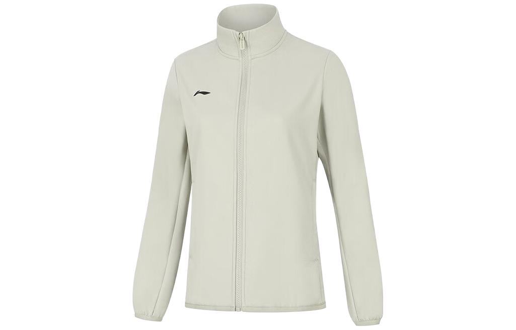 Li Ning Fitness Series Jacket Women s Camel Gray AFDT802-2 M
