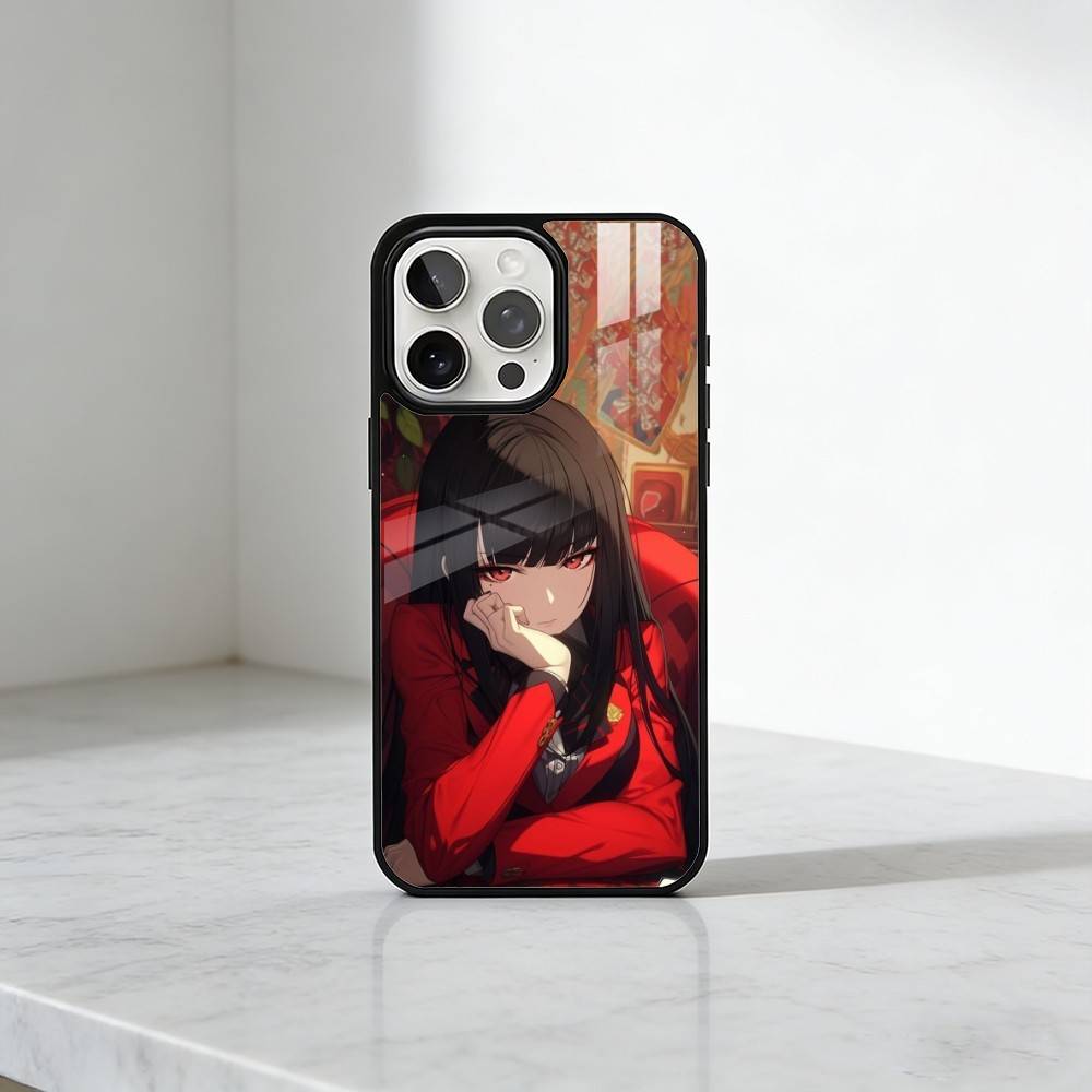 K-Kakegurui Y-Yumeko Phone Case For iPhone17,16,15,14,13 Plus,Pro Max Magnetic For Magsafe Wireless Charging