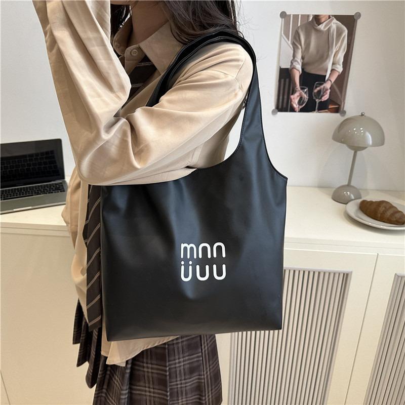 Simple high-quality texture large-capacity tote bag summer new fashion shoulder bag