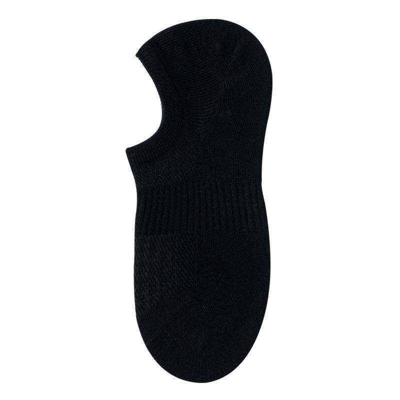 Men's Spring and Summer Short Socks, Mesh Invisible Cotton Socks, Anti-pilling Boat Socks, Non-dropping and Invisible Socks