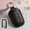 Leather Car Key Case Cover For Hyundai Ix35 Elantra Sonata Santa Fe For Kia Sportage K2 Sorento Optima Forte Genesis Coupe 2008
