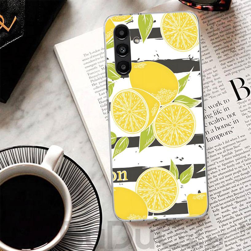 Citrus Limon Linnaeus Phone Case For Samsung A17 A16 A26 A36 A56 A15 A14 A13 A55 A54 A53 A35 A34 A33 A25 A24 A23 A05S A04S A03S