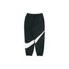 Big Swoosh Mid-Rise Loose Knit Joggers Men Bottoms Black AR9895-010