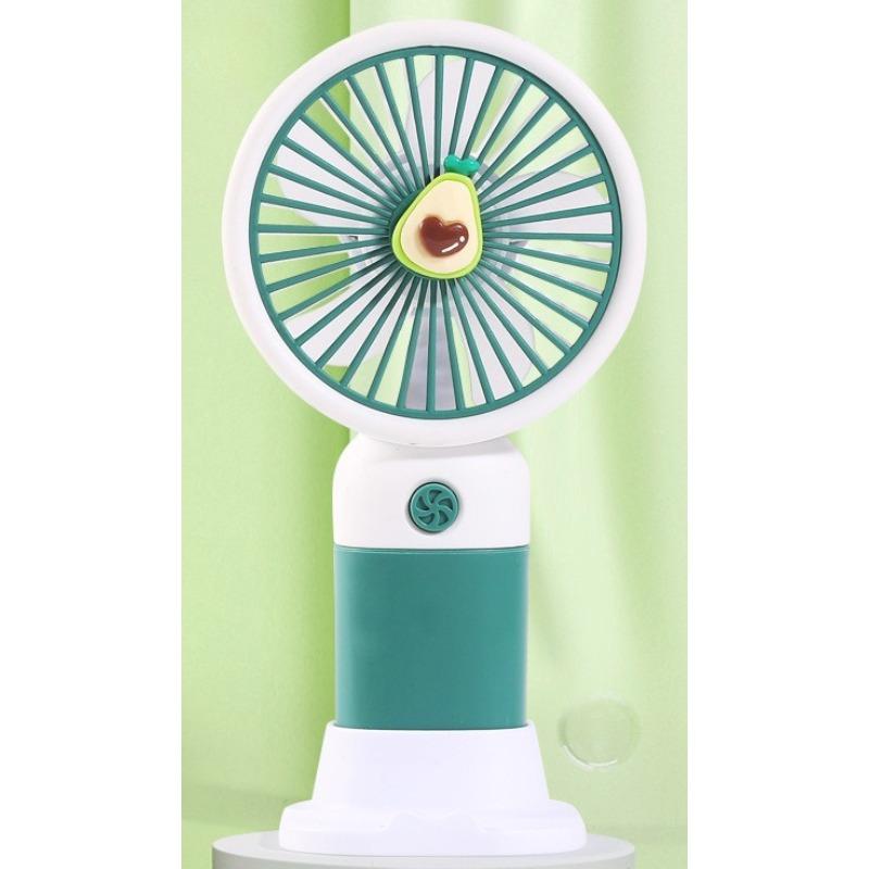 New Portable Outdoor Mini Handheld Fan Gift Spray Fan Humidification Ice Coating Handheld Fan, No Battery Include