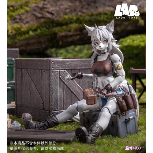 LADo TOYS ERA 001 Liya Mechanic Ver. 1/12 Scale PVC, ABS, and POM Painted Movable Figure
