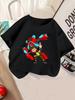 Humungousaur Ben 10 Short Sleeve Tee Kids Summer Cute Crewneck Casual Age 3-14