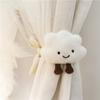 Cartoon Doll Curtain Strap Cute Cloud Shape Curtain Buckle Clip Decor Bear Hanging Curtain Strap
