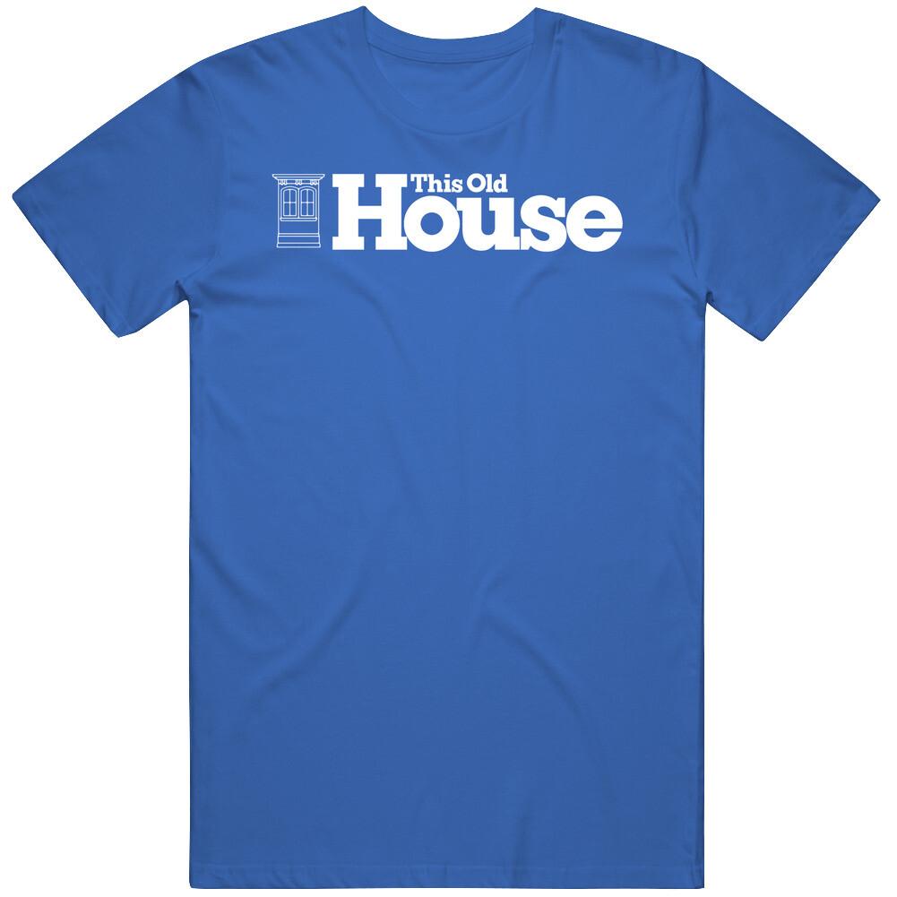 This Old House Logo Outdoors  Wht T Shirt Mens Womens Tees Top 4XL