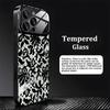Black & White Floral Lace Glass phone case mobile phones for iphone 17 pro max cover for iPhone 17 16 15 14 13 12 11pm Pro Plus