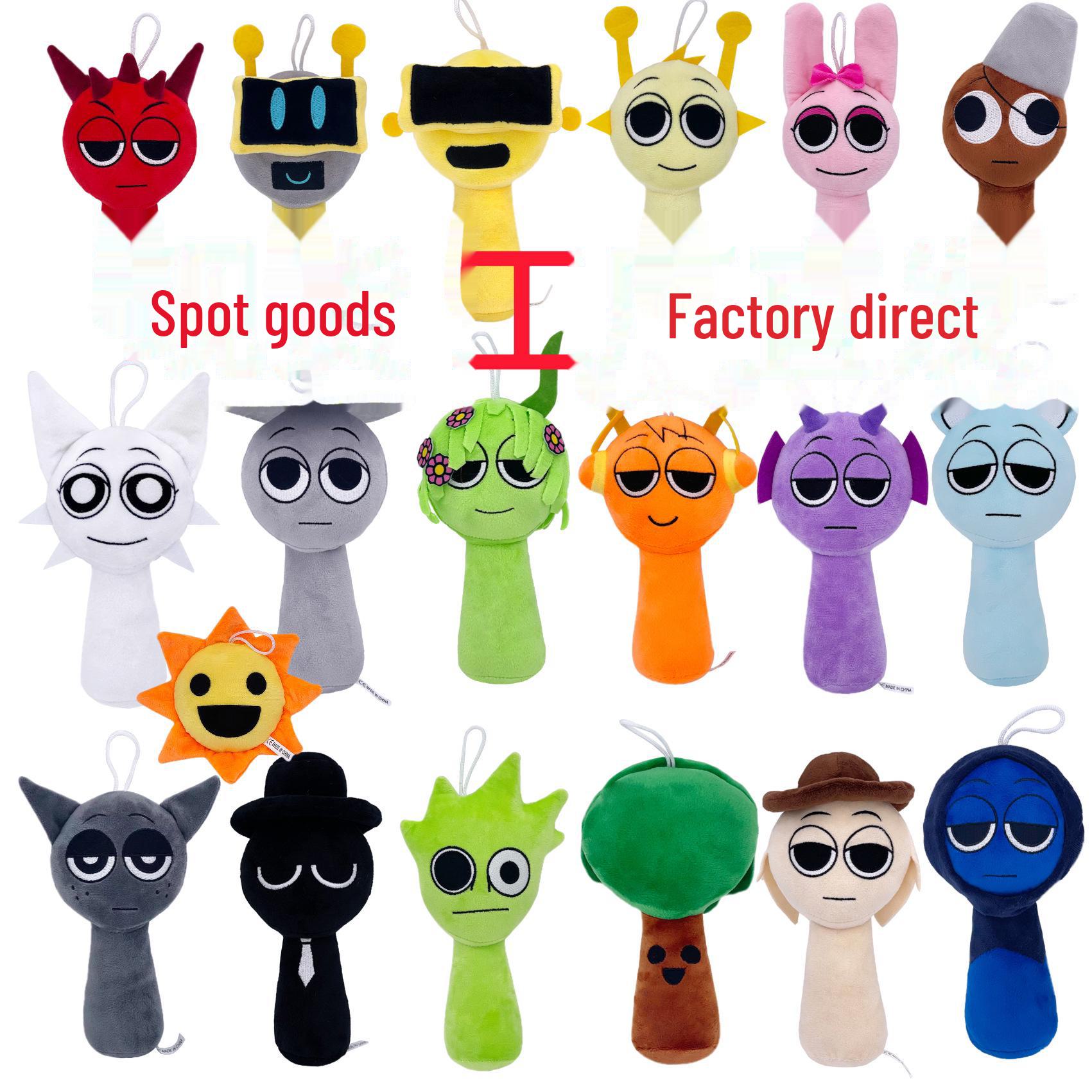 

Плюшева лялька Rhythm Box Sprunki - ігровий аксесуар Incredibox 20cm 45-50g
