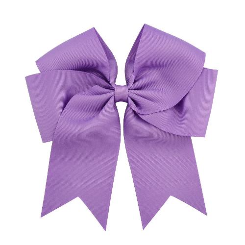 6-inch Ribbed Ribbon Fishtail Double-layer Streamer Bow Hairpin Children's Hair Accessories Headdress Hairpin
