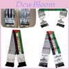 Stylish Palestinian Scarf Shawl Durable And Heat Resistant Suitable For All Seasons Flag And Palace Pattern