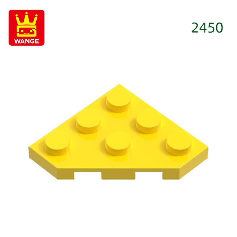 Ungiftig 100 Stück/Los 2450 3x3 Keilförmige Platten Bausteine Moc Kompatibel Mit Allen Markensteinen Kinderspielzeug Geschenkbox