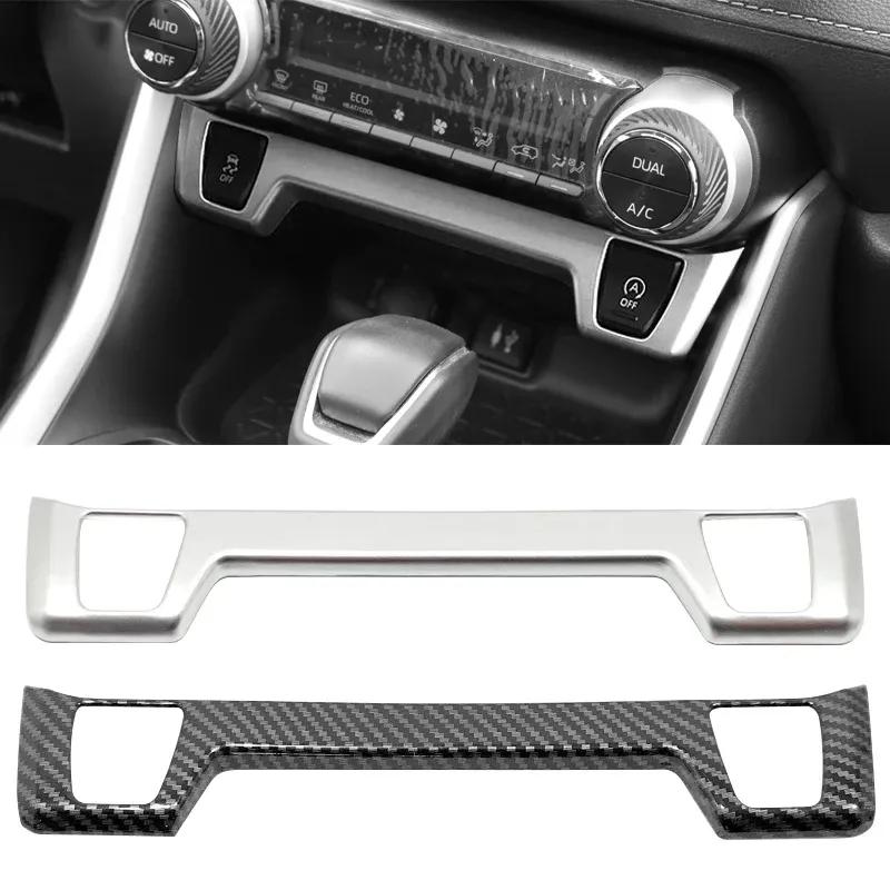 Car Central Control Seat Heat Button Decoration Cover For Toyota RAV4      2024 XA50 Hybrid Accessories