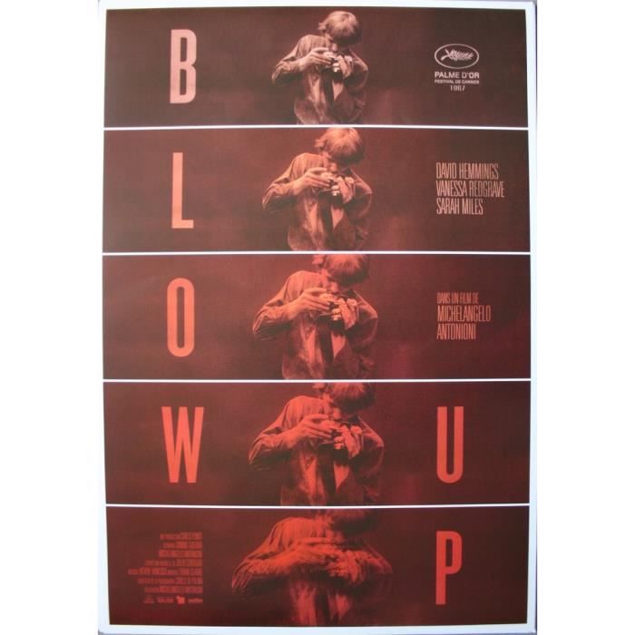 

BLOW UP Affiche Cinéma Originale Petit format 60x40cm Roulée