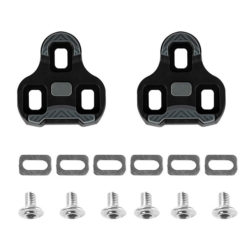 

Bike Cleats For Road Bicycle Pedals Cleat Self-Locking 0/4.5/9 Degree Cycling Shoes Cleats Pedal Clip чёрный