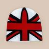 2026 UK English Union Jack Flag Jacquard Knitted Winter Warm Beanie Hat Children Adults Unisex Fashion High Quality