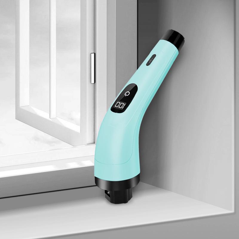 9-in-1 Electric Bathroom Cleaning Brush with Dual-Length Handles
