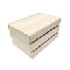6/12Pcs Small Wooden Storage Box Nesting Crates Decorative Basket Natural Pine Handcrafts Box For Table Dollhouse