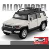 1/24 Toyota FJ Land Cruiser SUV Off Road Leketøysbil Støpt Metalllegeringskjøretøy Miniatyrmodellsamling Gave til Gutt Barn
