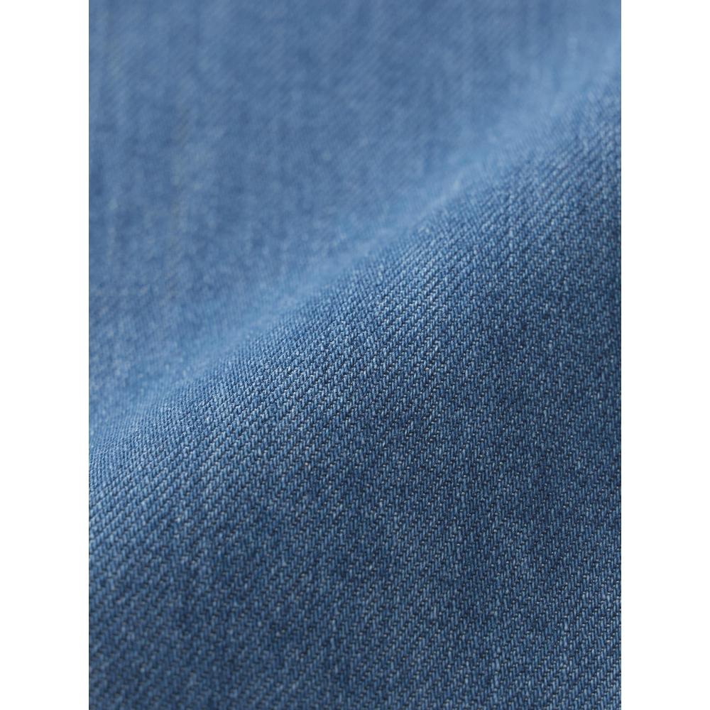Gu By Uniqlo Light Denim Barrel Ankle Pants