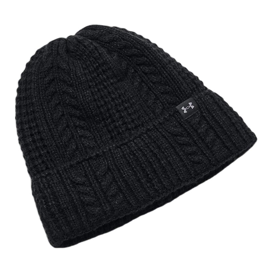 Under Armour Acrylic Beanies Women s Black 1386639-001 OS