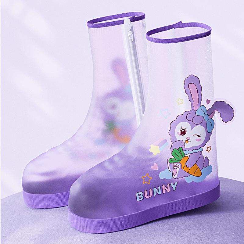 Fashion Fashion Dinosaur Shoe Covers Kids Waterproof Overshoes Child Washable Anti Skid Shoe Covers Boy Girl Durable Reusable Galoshes