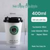 Dajujiang Disposable Paper Coffee Cups with Lids