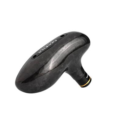 Gomexus Carbon Fiber Handle for Ocea Type Compatible with Shimano and Daiwa for Ocea Offshore Tai Rubber Reel Custom F85 Handle Knob Knob, 85mm,