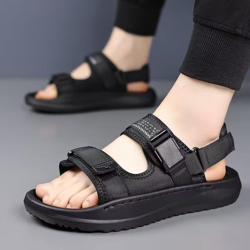Sandals Soft Comfortable Non-Slip Men Shoes High Quality Beach Sandals Mens Gladiator Sandals Summer Casual Flat Shoes