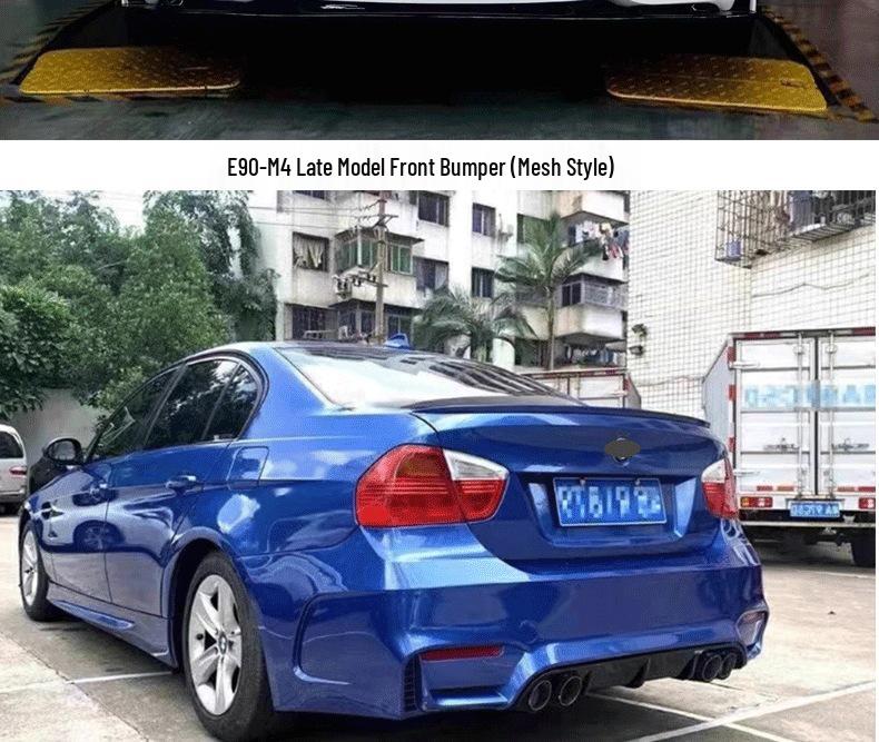 BMW 3 Series E90 318i/320i/325i M4 Style Front & Rear Bumper Kit