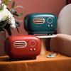 Antique Radio Tissue Box Paper Dispenser Napkin Storage Box Napkin Holder for