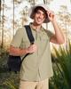 MAGCOMSEN Short Sleeve Military Stretch Work Top for Summer Light Size 2XL Men's Shirt, Cooling, Outdoor, Lightweight, Moisture-Wicking, Quick-Drying,